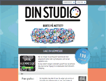 Tablet Screenshot of dinstudio.no